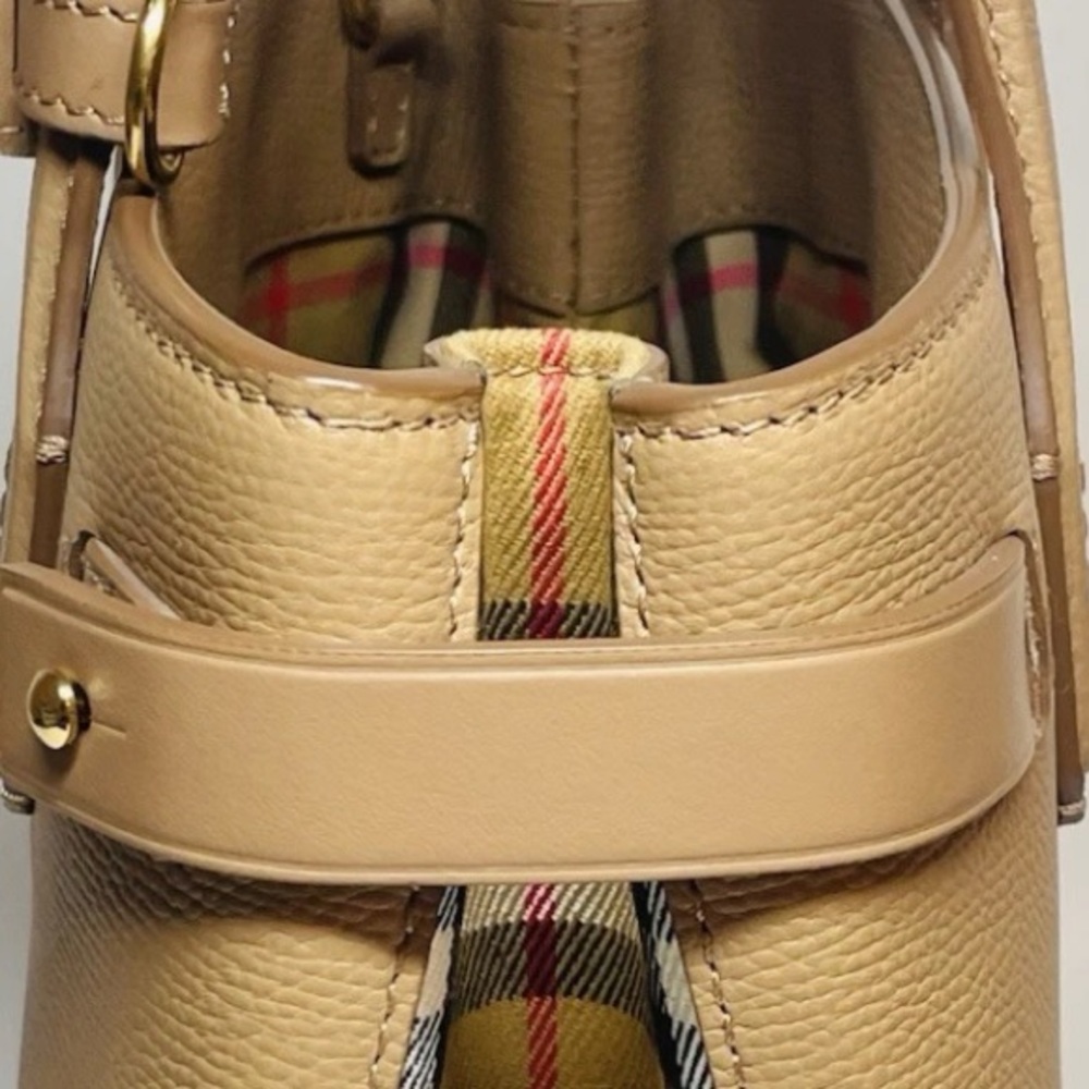 Beautiful Beige Burberry Banner Tote Bag. - Picture 17 of 17